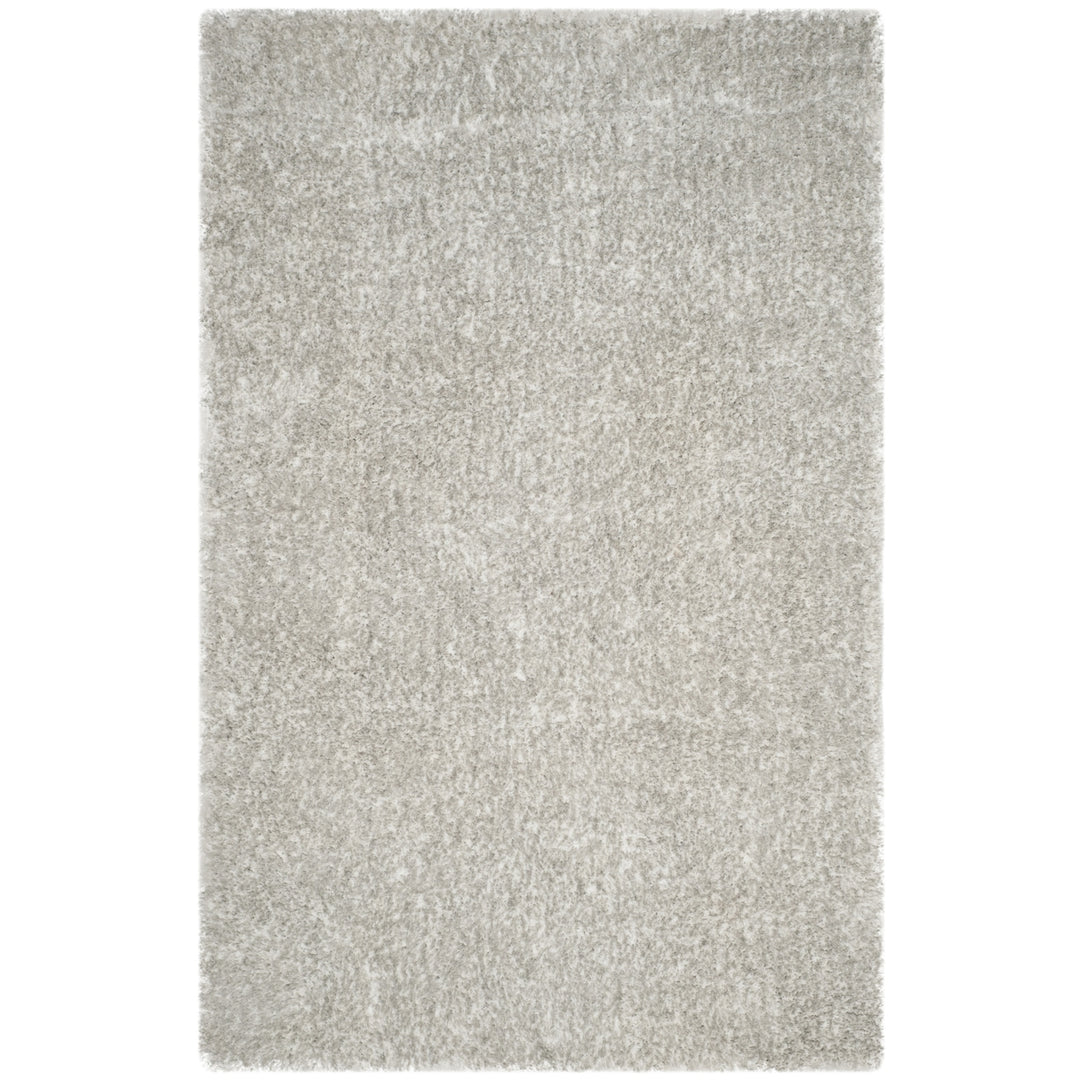 SAFAVIEH Toronto Shag SGT711A Handmade Light Grey Rug Image 5