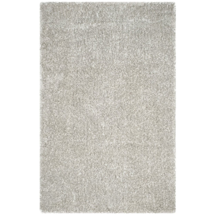 SAFAVIEH Toronto Shag SGT711A Handmade Light Grey Rug Image 1