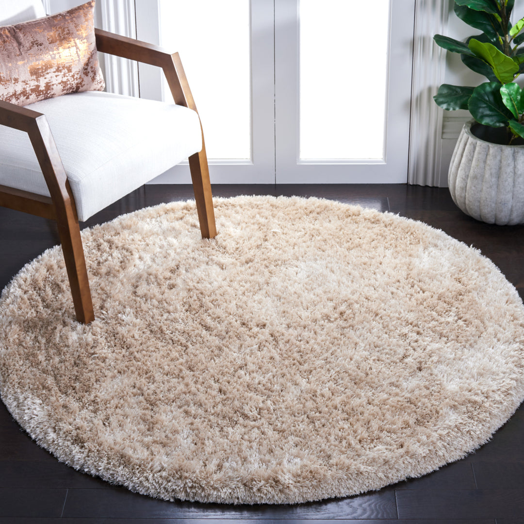 SAFAVIEH Toronto Shag SGT711C Handmade Beige Rug Image 2