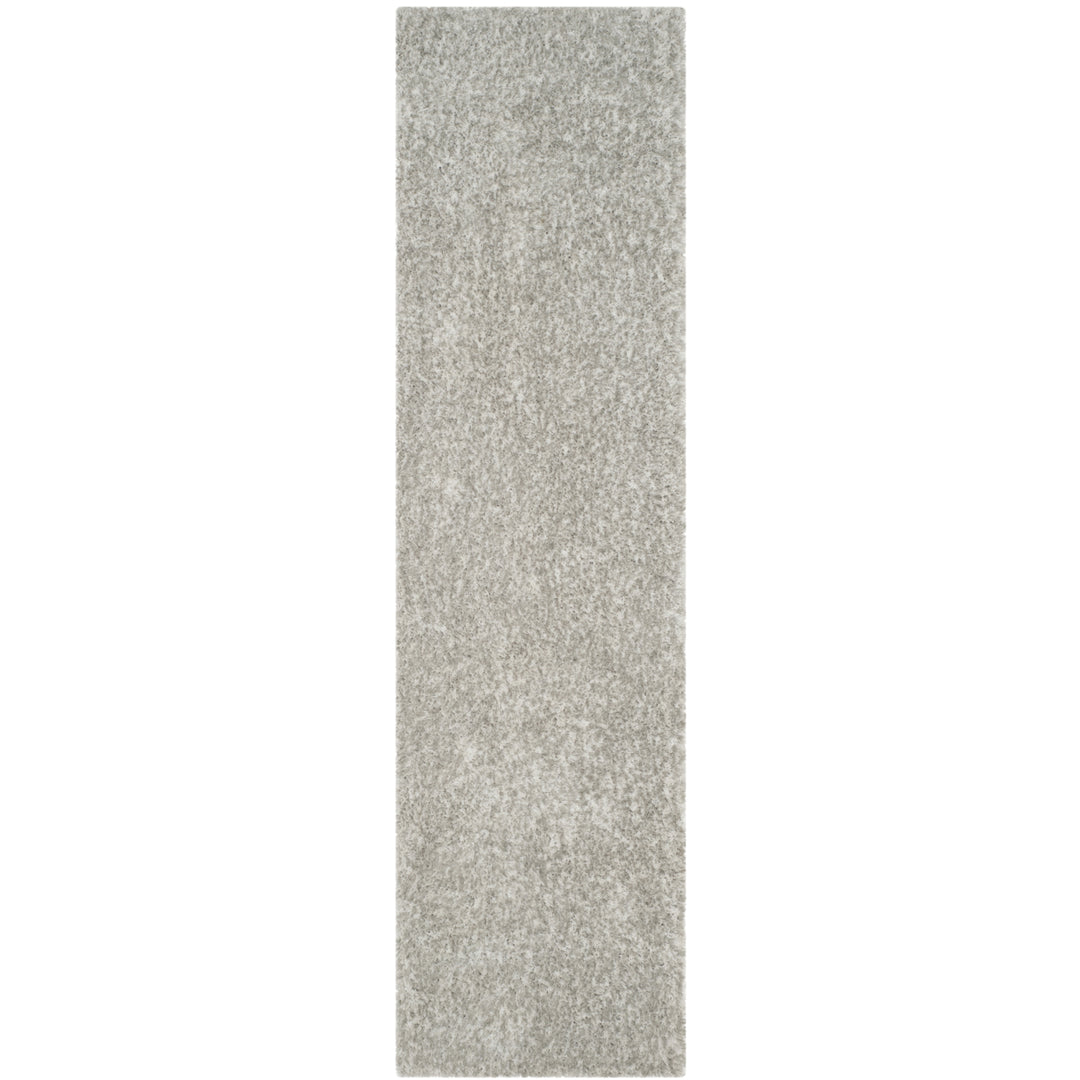 SAFAVIEH Toronto Shag SGT711A Handmade Light Grey Rug Image 2