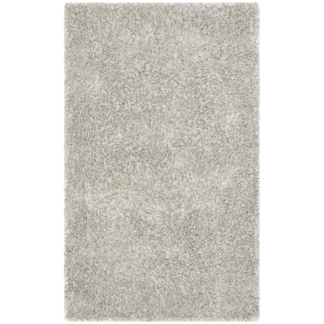 SAFAVIEH Toronto Shag SGT711A Handmade Light Grey Rug Image 3