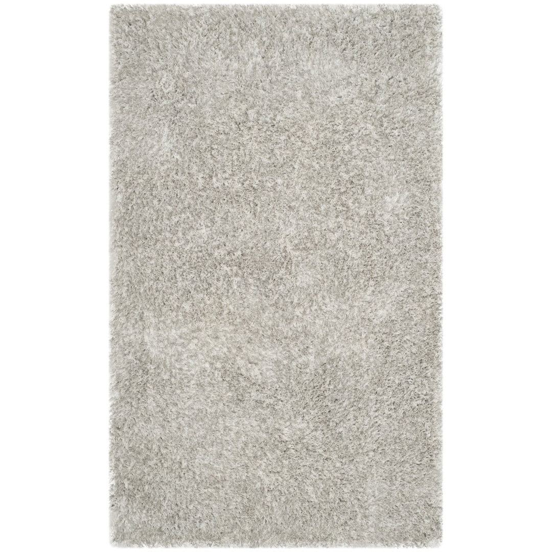 SAFAVIEH Toronto Shag SGT711A Handmade Light Grey Rug Image 1