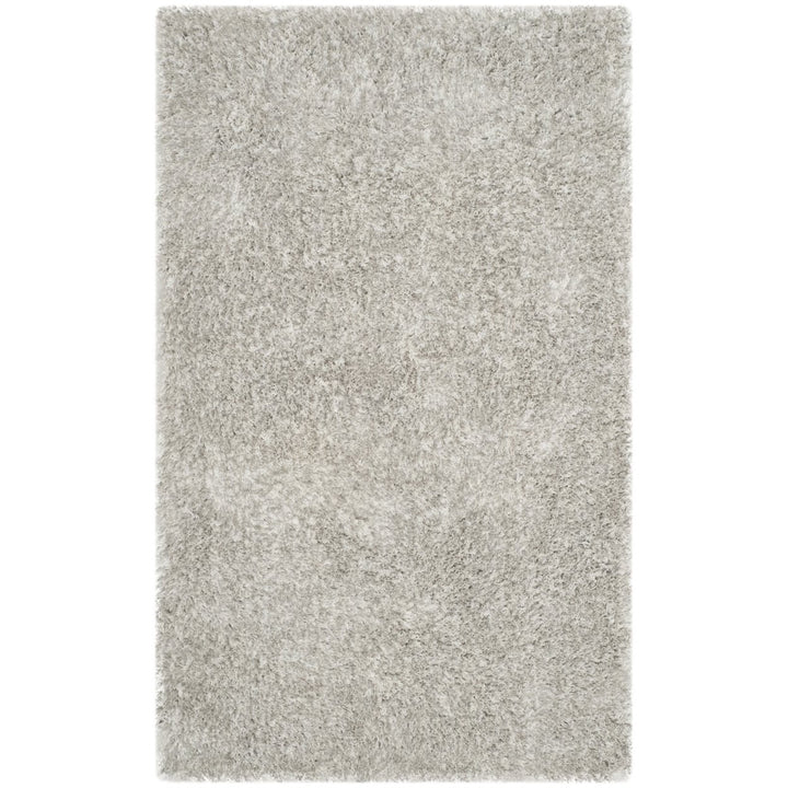 SAFAVIEH Toronto Shag SGT711A Handmade Light Grey Rug Image 1