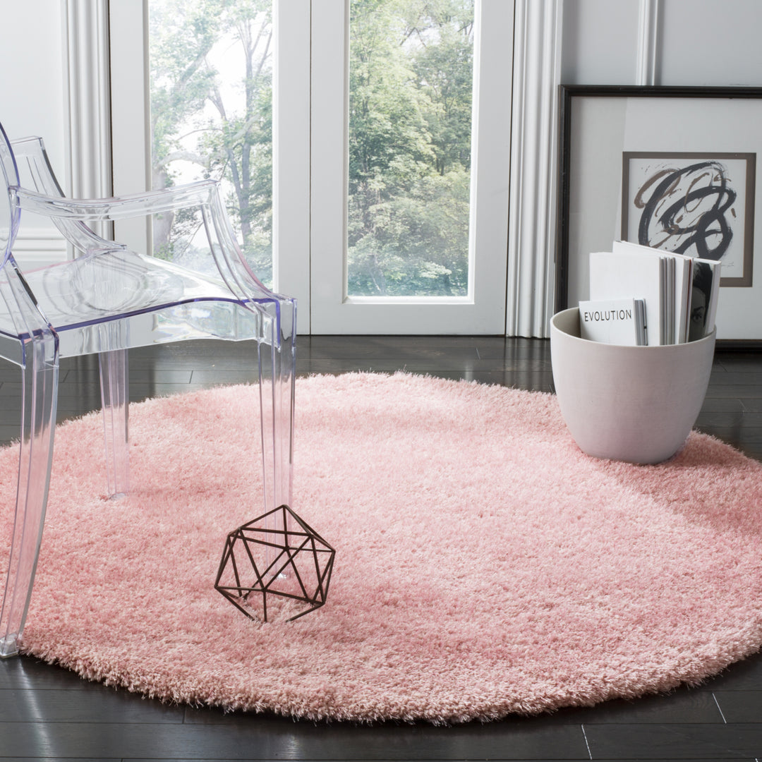 SAFAVIEH Toronto Shag SGTW711M Handmade Pink Rug Image 3