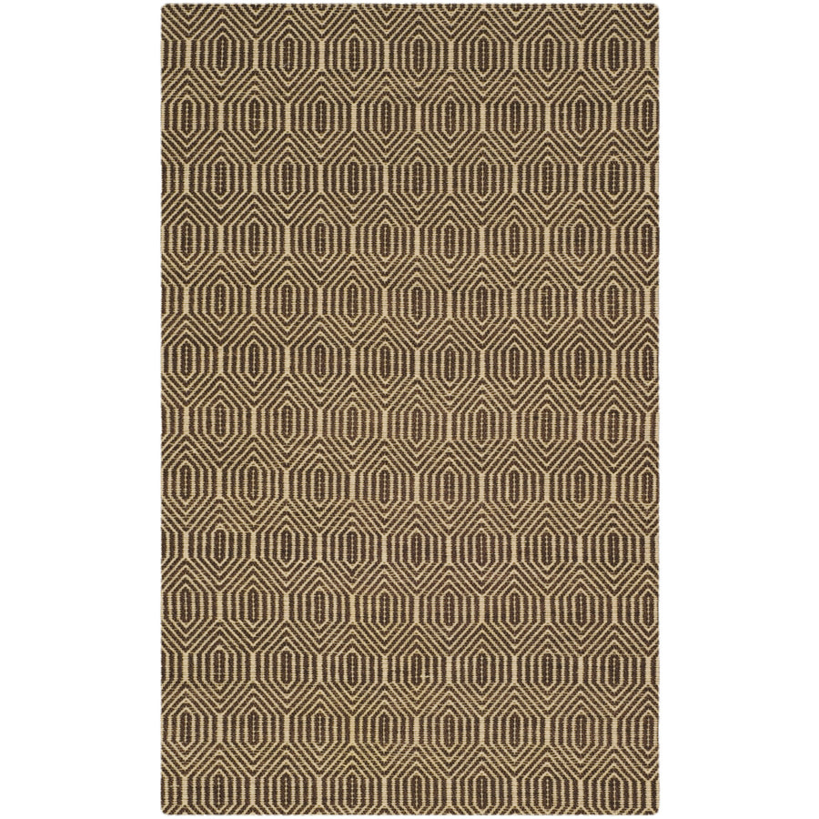 SAFAVIEH Southampton SHA243A Handwoven Brown Rug Image 1