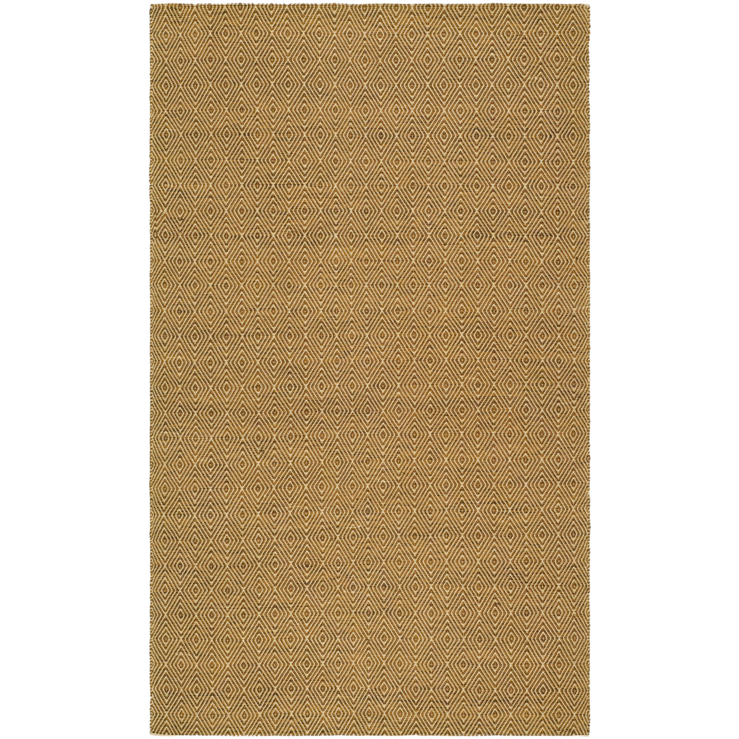 SAFAVIEH Southampton Collection SHA245A Handwoven Gold Rug Image 1