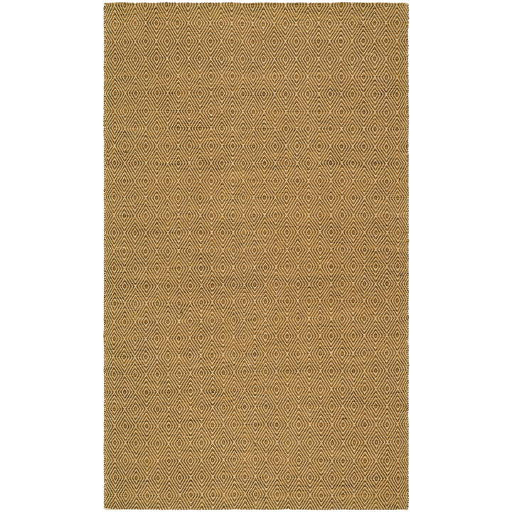 SAFAVIEH Southampton Collection SHA245A Handwoven Gold Rug Image 1