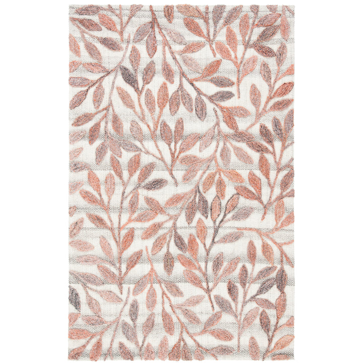 SAFAVIEH Southampton SHA302P Handmade Rust / Ivory Rug Image 2