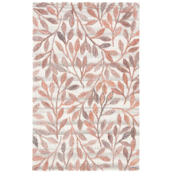 SAFAVIEH Southampton SHA302P Handmade Rust / Ivory Rug Image 1