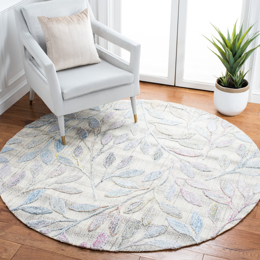 SAFAVIEH Southampton SHA302V Handmade Purple / Blue Rug Image 2