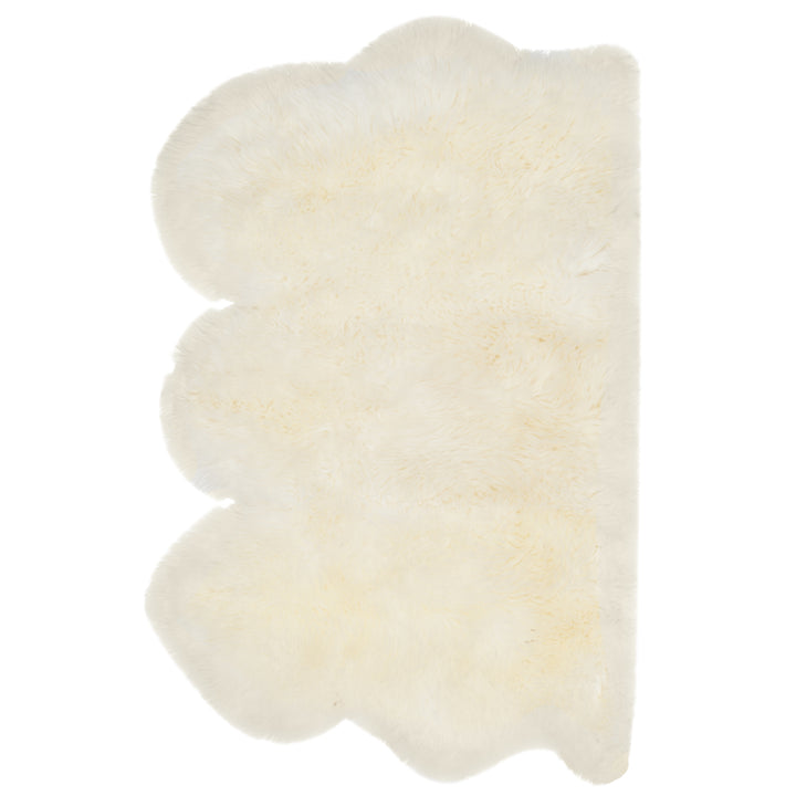 Safavieh SHS121A Sheep Skin White Image 4