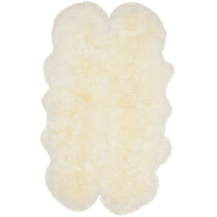 Safavieh SHS121A Sheep Skin White Image 5