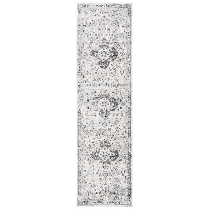 SAFAVIEH Shivan Collection SHV136F Ivory / Grey Rug Image 4