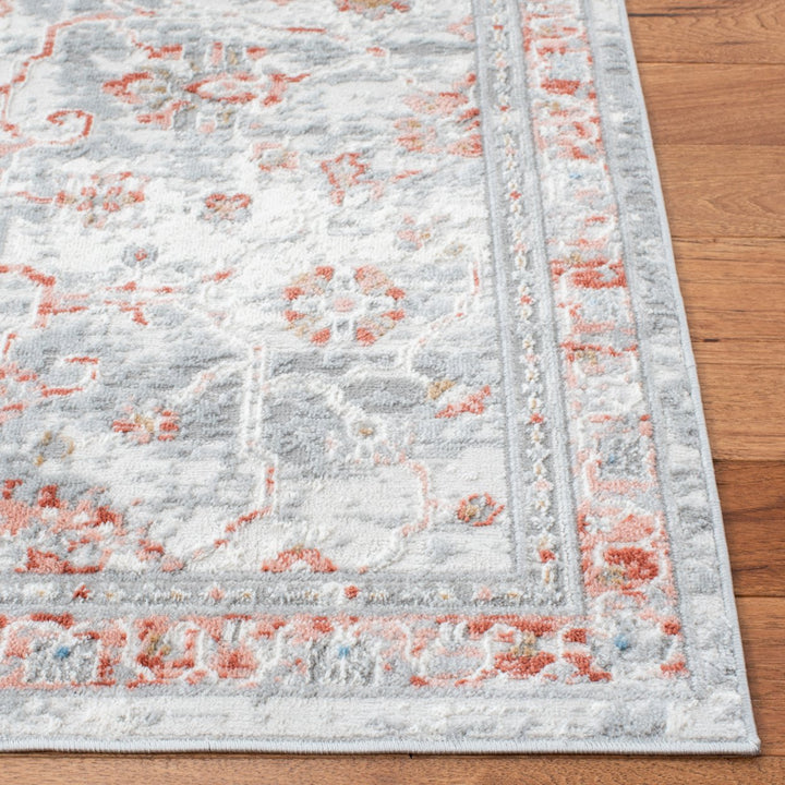 SAFAVIEH Shivan Collection SHV136P Ivory / Rust Rug Image 7