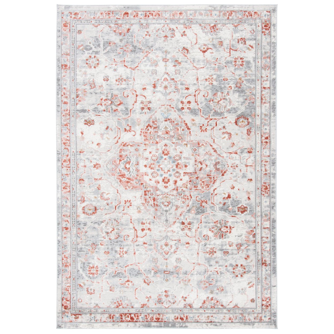 SAFAVIEH Shivan Collection SHV136P Ivory / Rust Rug Image 1