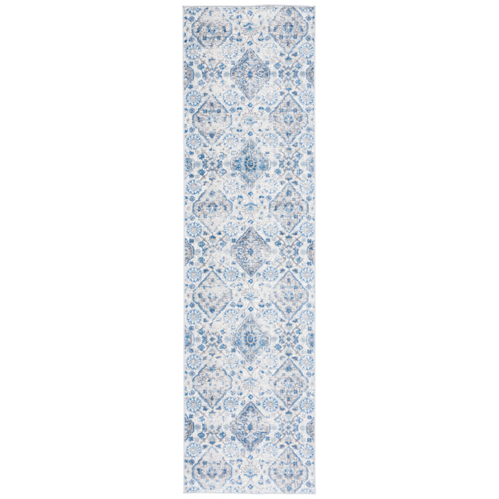 SAFAVIEH Shivan Collection SHV138M Ivory / Blue Rug Image 5