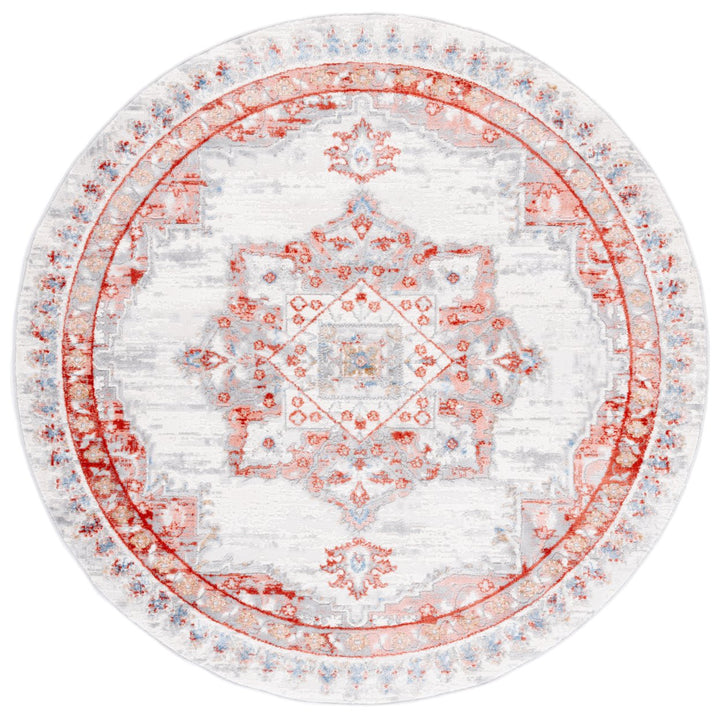 SAFAVIEH Shivan Collection SHV138P Ivory / Rust Rug Image 1