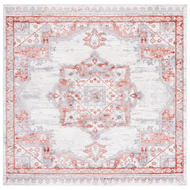 SAFAVIEH Shivan Collection SHV138P Ivory / Rust Rug Image 4