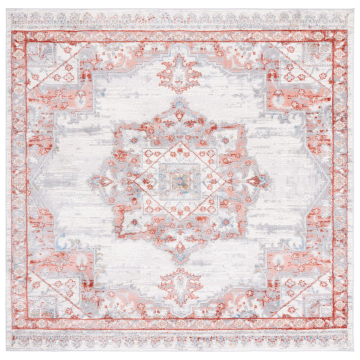 SAFAVIEH Shivan Collection SHV138P Ivory / Rust Rug Image 1