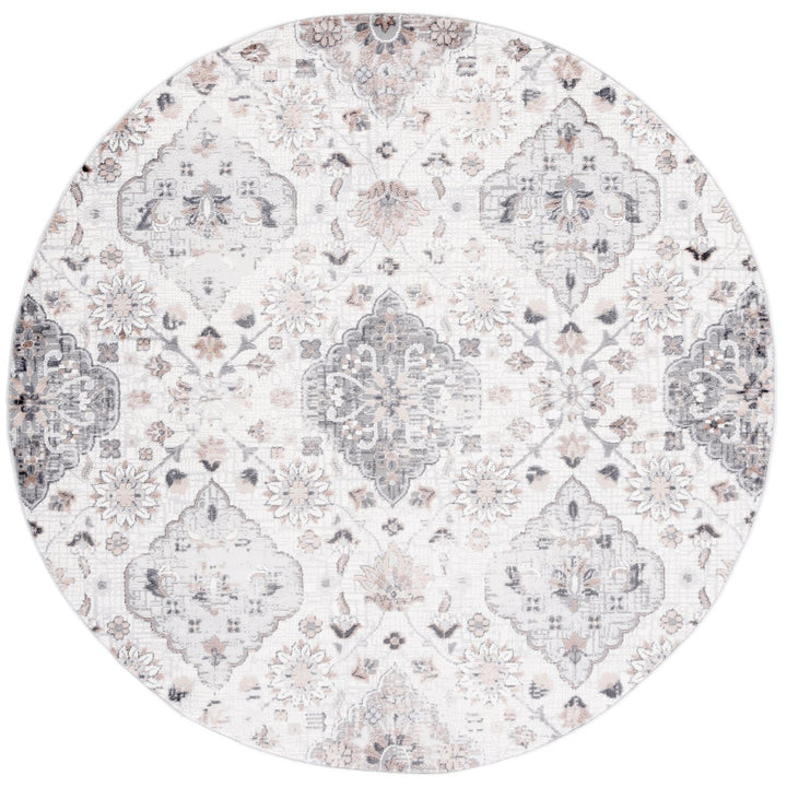 SAFAVIEH Shivan Collection SHV148F Ivory / Grey Rug Image 1