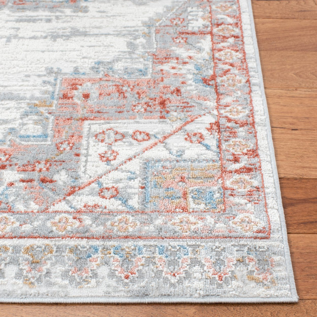 SAFAVIEH Shivan Collection SHV138P Ivory / Rust Rug Image 5