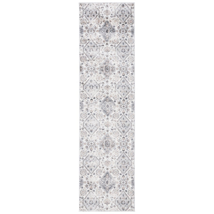 SAFAVIEH Shivan Collection SHV148F Ivory / Grey Rug Image 1