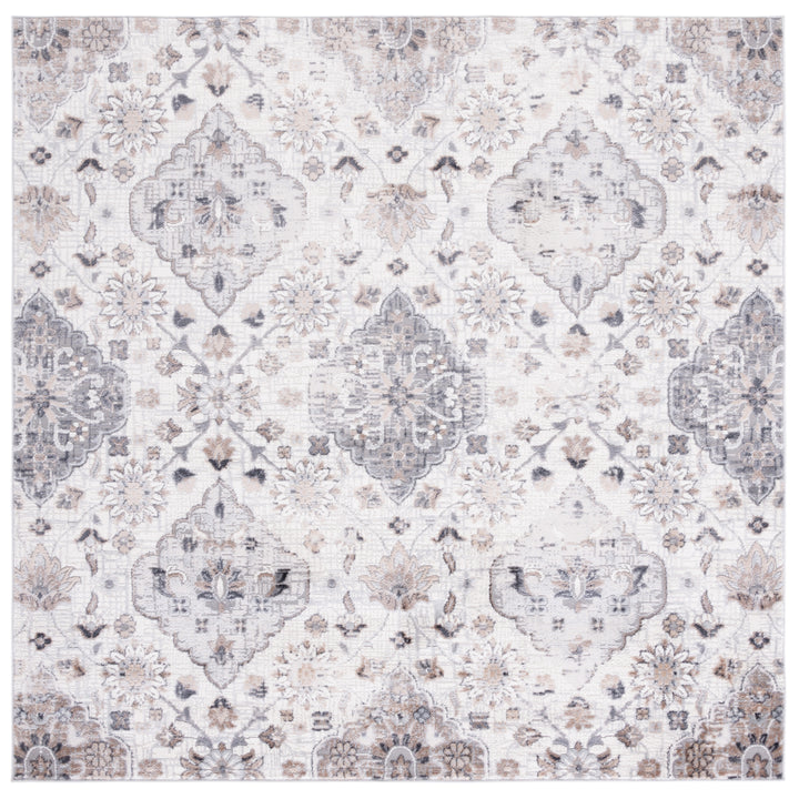 SAFAVIEH Shivan Collection SHV148F Ivory / Grey Rug Image 6