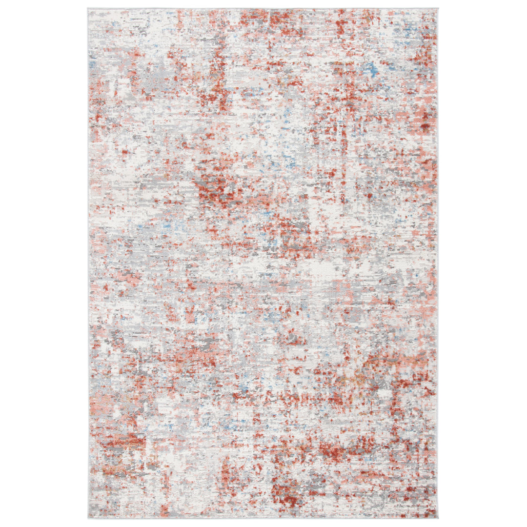 SAFAVIEH Shivan Collection SHV166P Ivory / Rust Rug Image 1