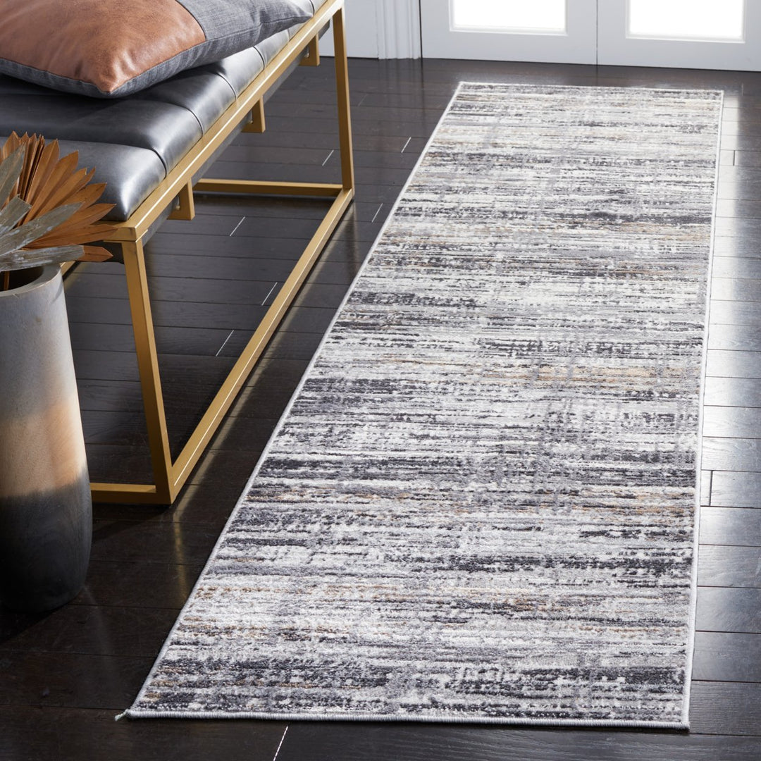 SAFAVIEH Shivan SHV191F Light Grey / Dark Grey Rug Image 3