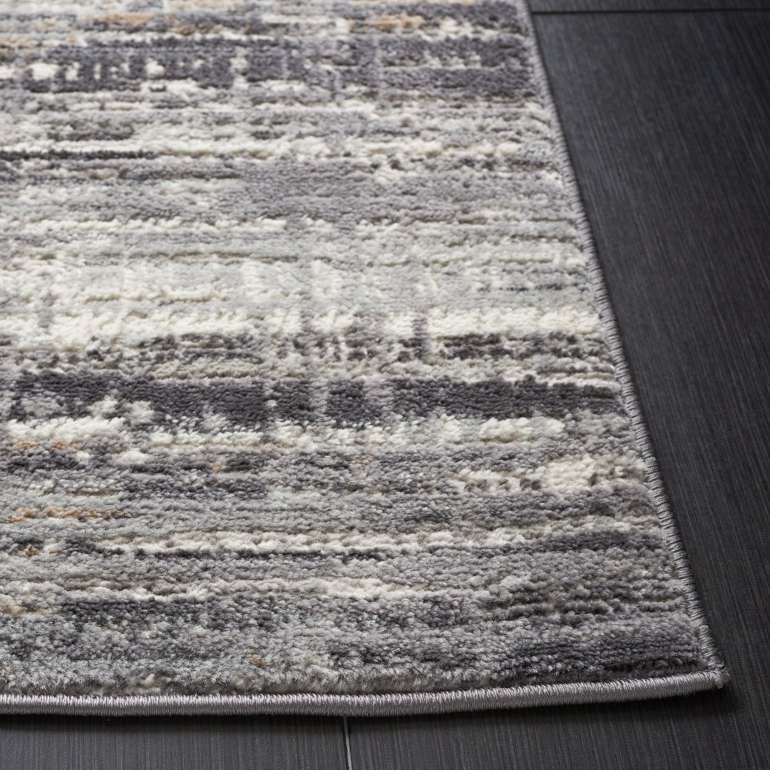 SAFAVIEH Shivan SHV191F Light Grey / Dark Grey Rug Image 6