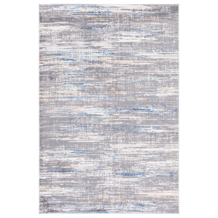 SAFAVIEH Shivan Collection SHV191M Light Grey / Blue Rug Image 10