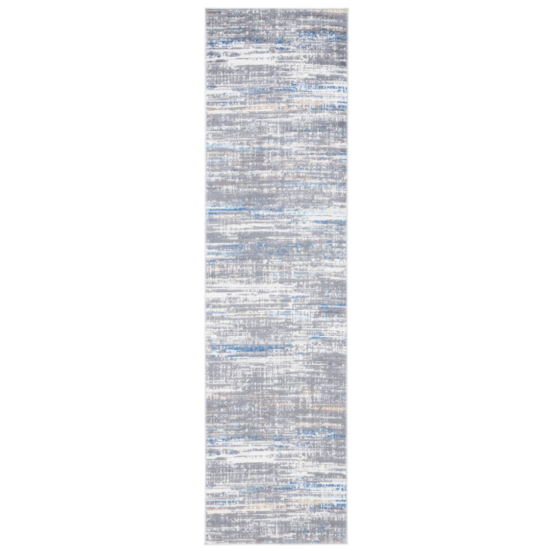 SAFAVIEH Shivan Collection SHV191P Light Grey / Rust Rug Image 1