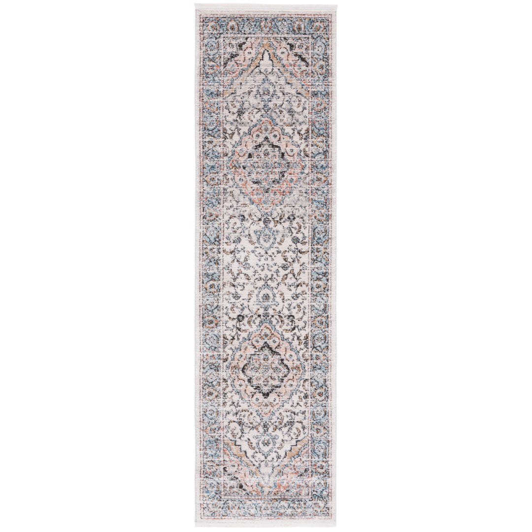 SAFAVIEH Shivan Collection SHV704F Grey / Blue Rug Image 6