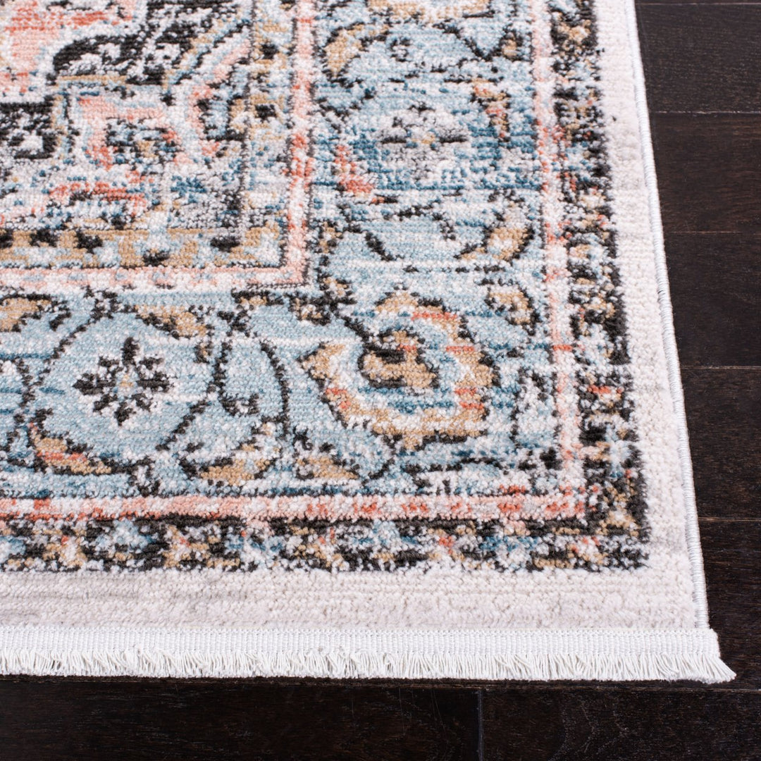 SAFAVIEH Shivan Collection SHV704F Grey / Blue Rug Image 10