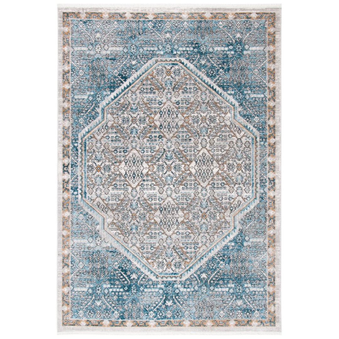 SAFAVIEH Shivan Collection SHV714N Blue / Grey Rug Image 1