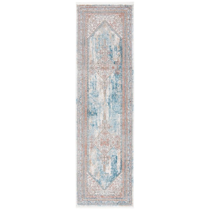 SAFAVIEH Shivan Collection SHV725M Blue / Grey Rug Image 1