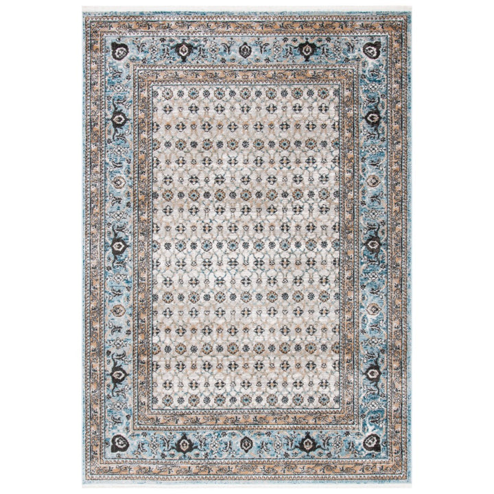 SAFAVIEH Shivan Collection SHV722F Grey / Blue Rug Image 10