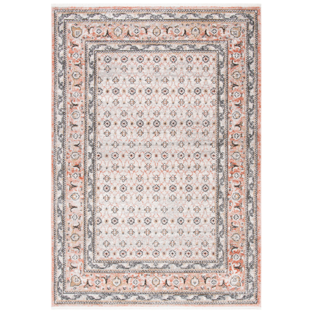 SAFAVIEH Shivan Collection SHV722G Grey / Rose Rug Image 8