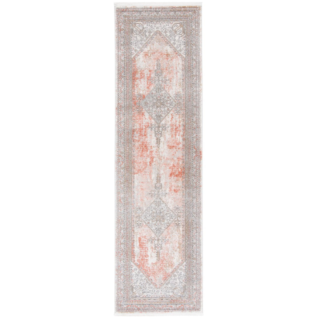 SAFAVIEH Shivan Collection SHV725Q Rose / Grey Rug Image 1