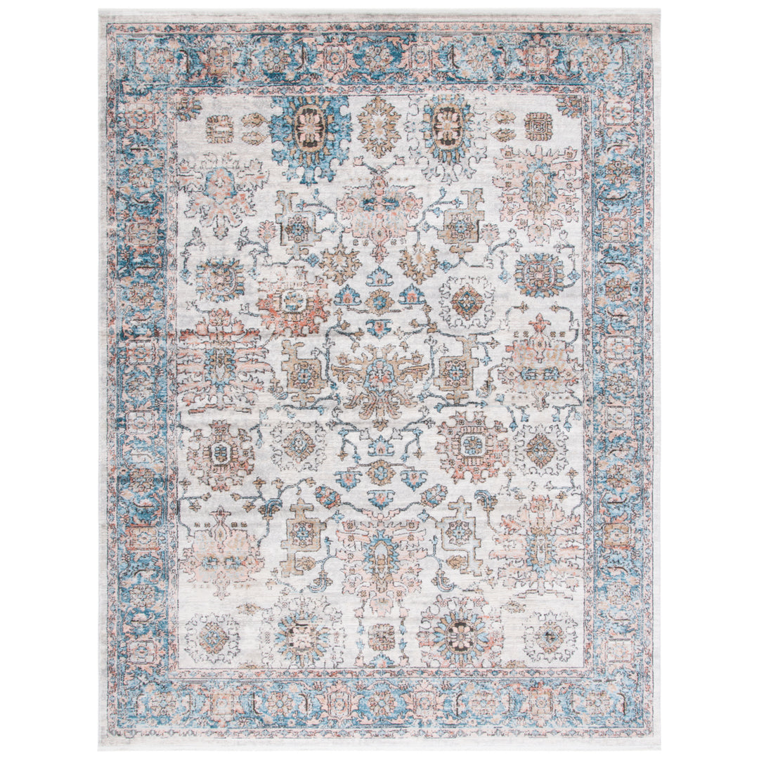 SAFAVIEH Shivan Collection SHV797F Grey / Blue Rug Image 1