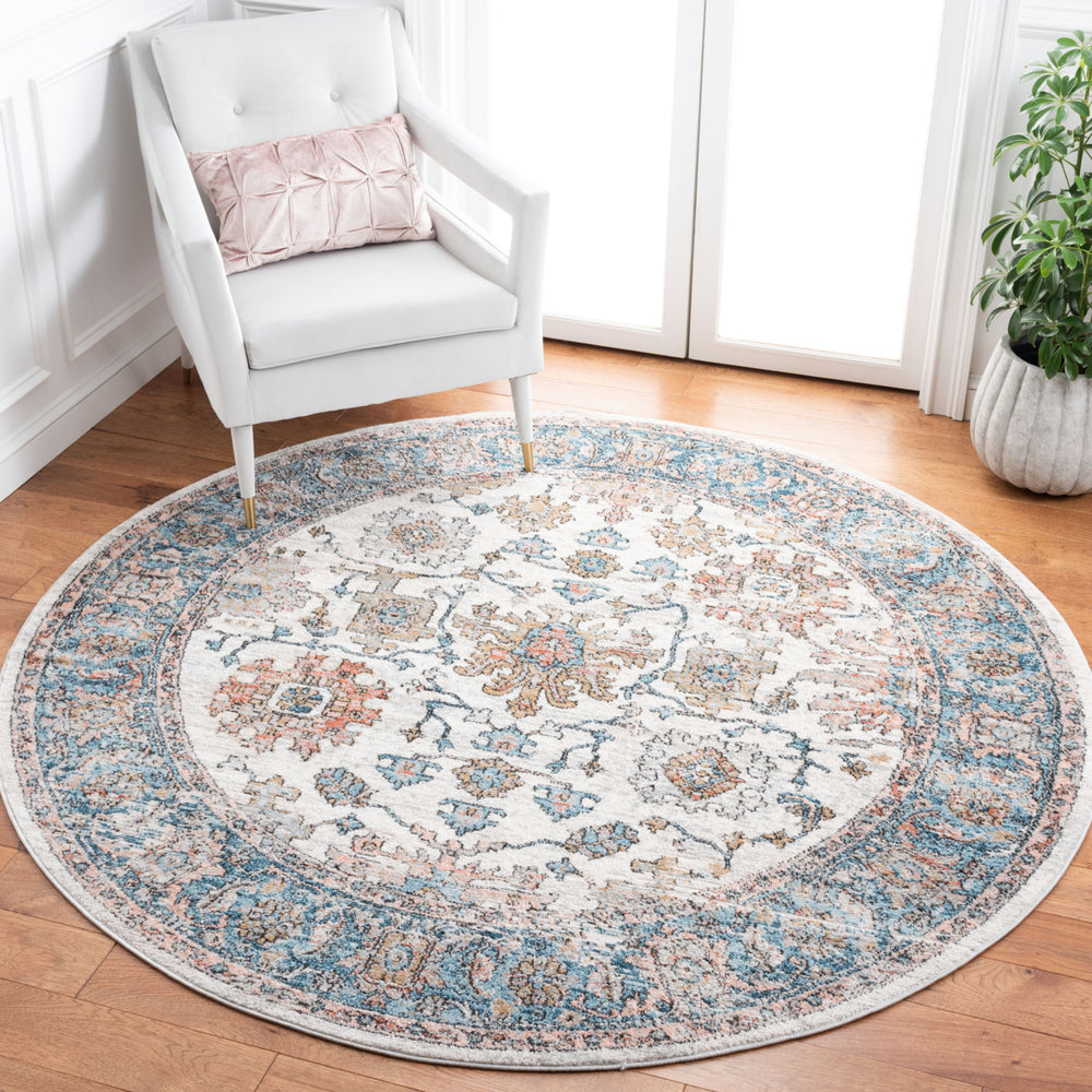 SAFAVIEH Shivan Collection SHV797F Grey / Blue Rug Image 2