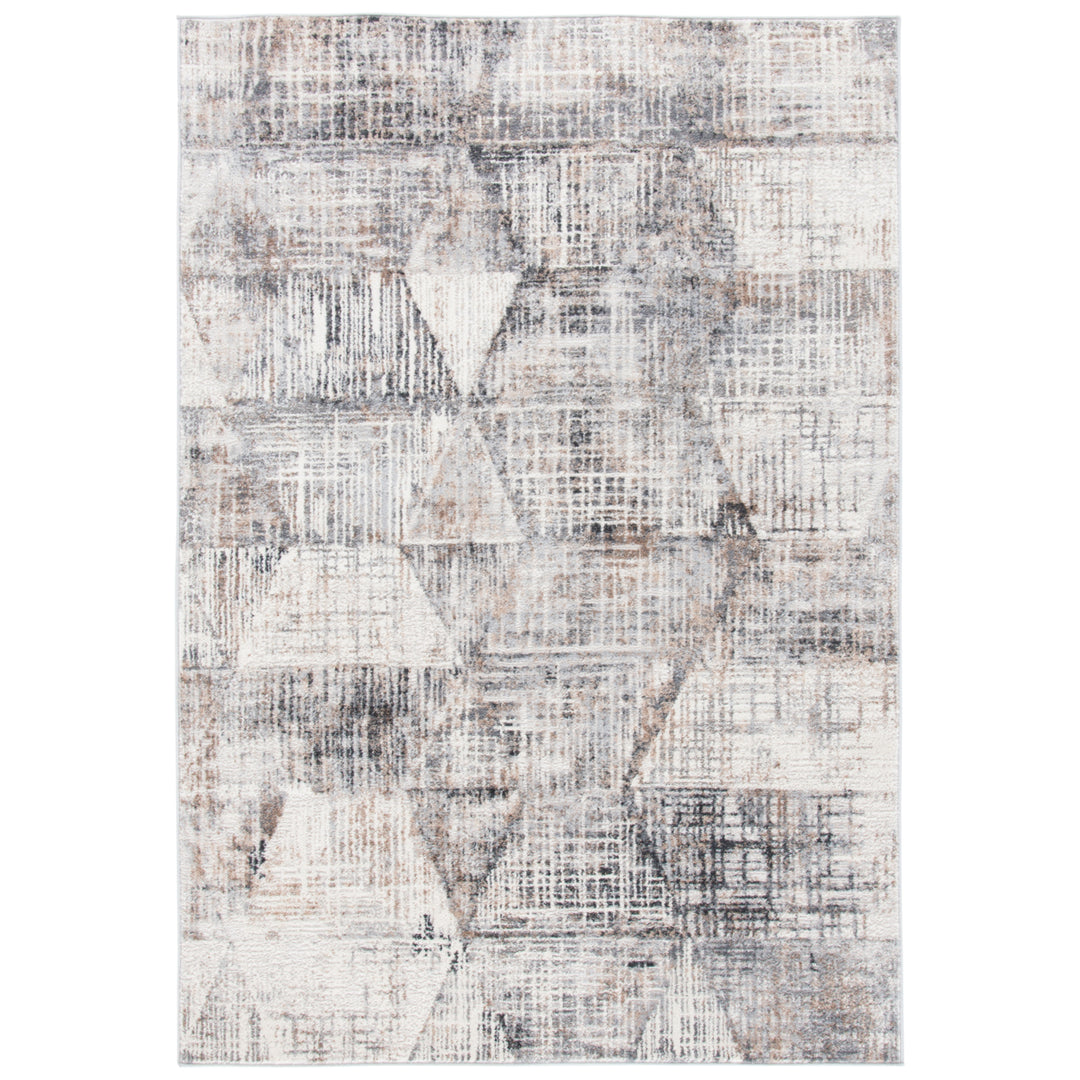 SAFAVIEH Shivan Collection SHV196F Ivory / Grey Rug Image 1