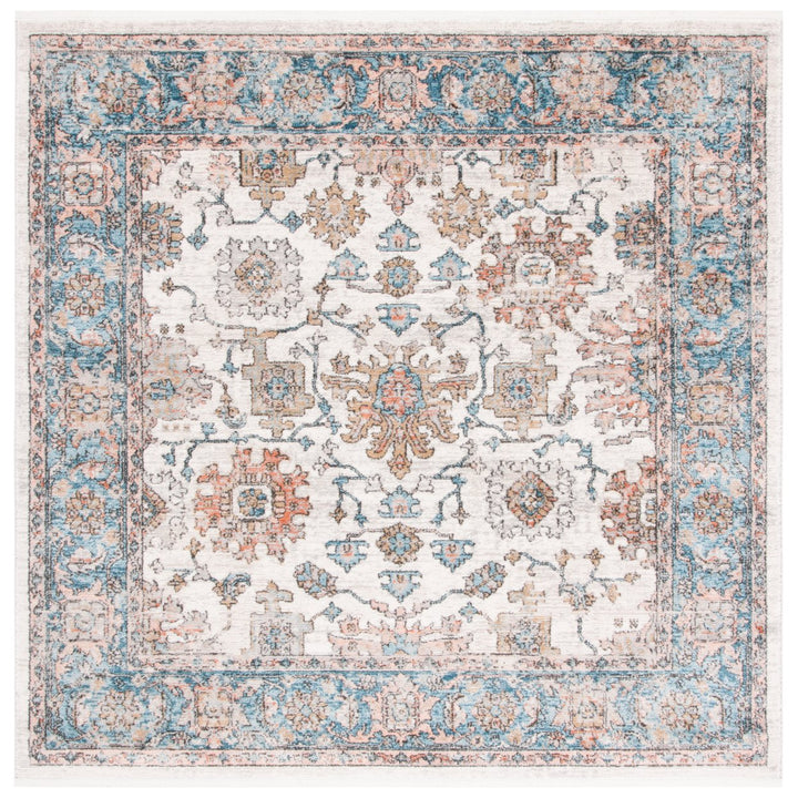 SAFAVIEH Shivan Collection SHV797F Grey / Blue Rug Image 6