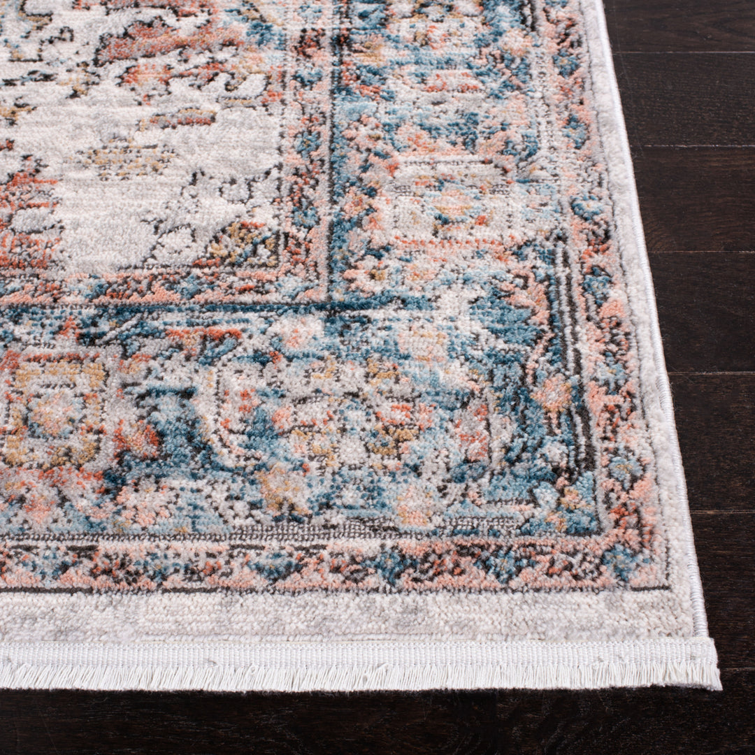 SAFAVIEH Shivan Collection SHV797F Grey / Blue Rug Image 7