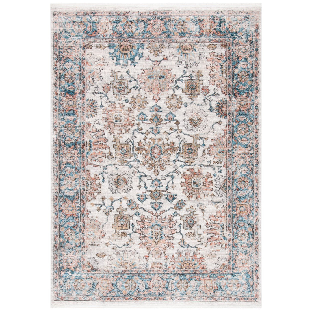 SAFAVIEH Shivan Collection SHV797F Grey / Blue Rug Image 1