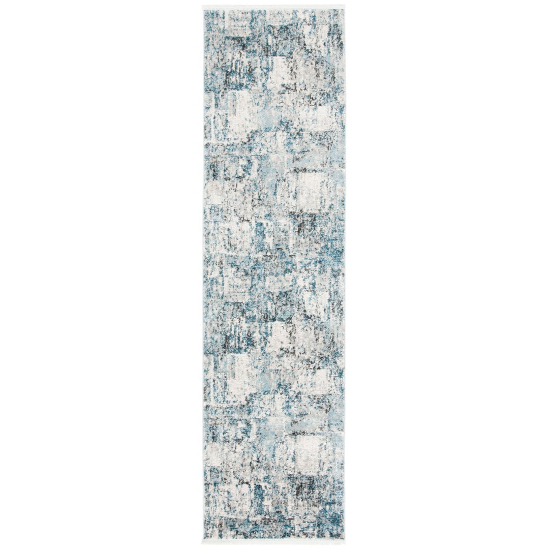 SAFAVIEH Shivan Collection SHV717F Grey / Blue Rug Image 1