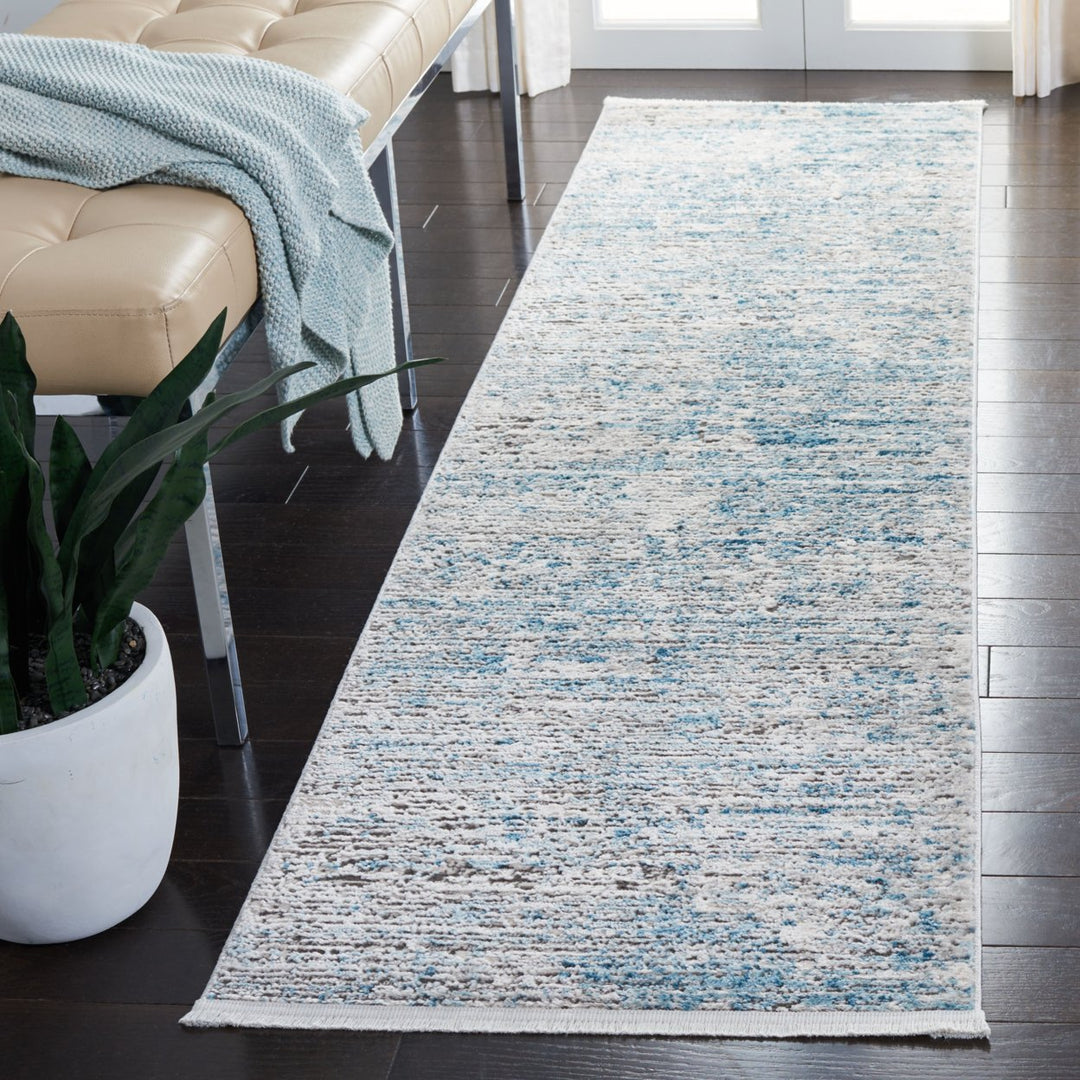 SAFAVIEH Shivan Collection SHV720F Blue / Grey Rug Image 2