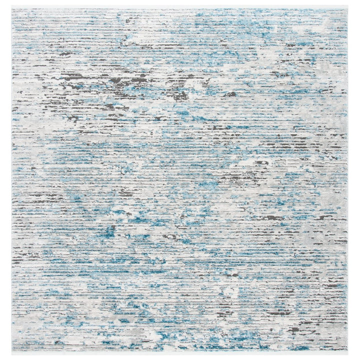 SAFAVIEH Shivan Collection SHV720F Blue / Grey Rug Image 4