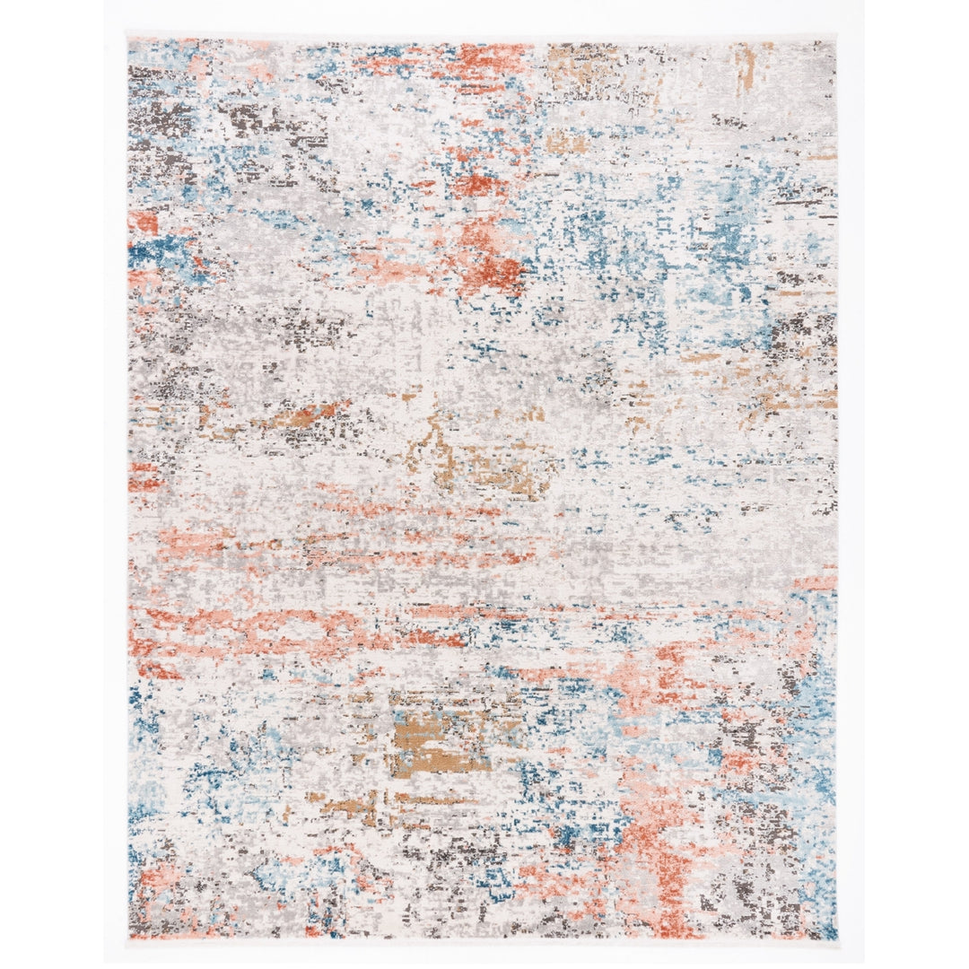 SAFAVIEH Shivan Collection SHV728M Grey / Pink Rug Image 1