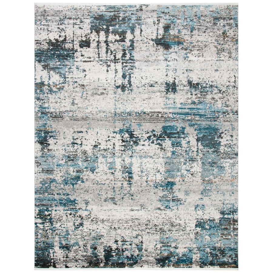 SAFAVIEH Shivan Collection SHV736N Ivory / Navy Rug Image 1